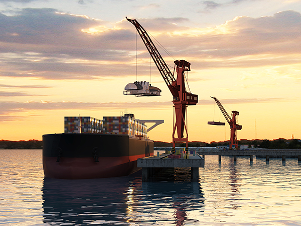 碼頭吊機應該如何預防鹽霧的腐蝕？